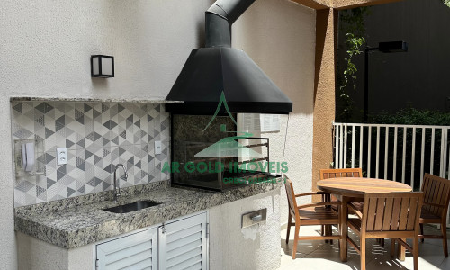 Studio | 24m² | Mobiliado | Vista livre | Lazer completo