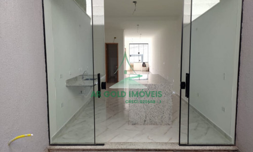 Casas novas à venda no Bosque da Saúde | 126m² | 3 dorm (1 suíte) | Quintal gourmet