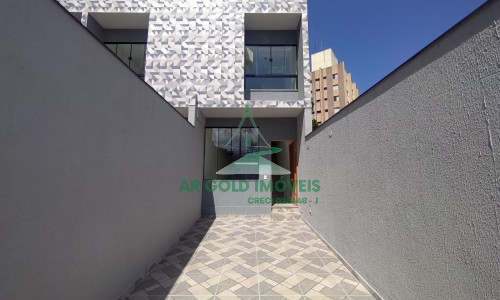 Casas novas à venda no Bosque da Saúde | 126m² | 3 dorm (1 suíte) | Quintal gourmet