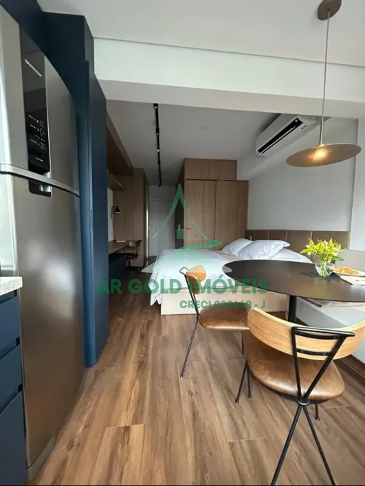 Studio para locação em Pinheiros | 30m² | Mobiliado | Novo | Lazer completo