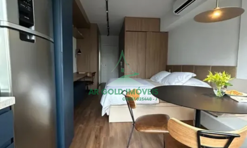 Studio para locação em Pinheiros | 30m² | Mobiliado | Novo | Lazer completo