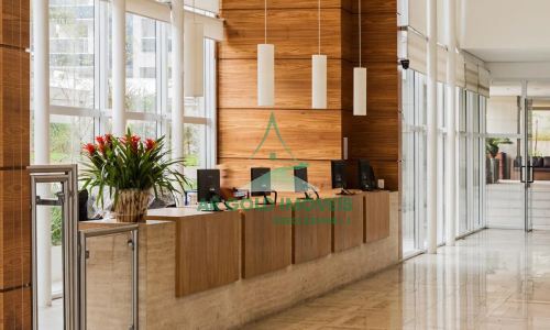 Sala comercial para locação em Pinheiros | 43m² | Andar alto | 1 vaga | Próx. Metrô