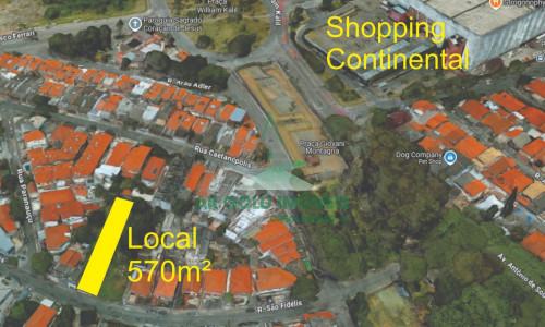 Terreno ZPR com 570m² | Local alto, ensolarado e com vista | Região valorizada – Zona Oeste