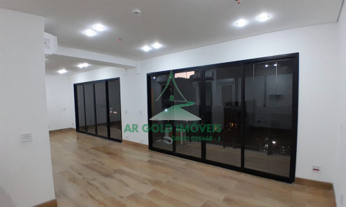 Sala comercial dupla para locação no Butantã | 61m² | Varandas grandes | Rua Eng. Bianor