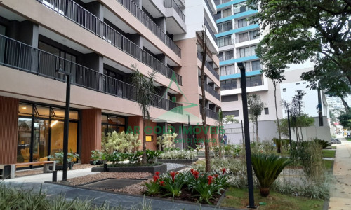 Sala comercial dupla para locação no Butantã | 61m² | Varandas grandes | Rua Eng. Bianor