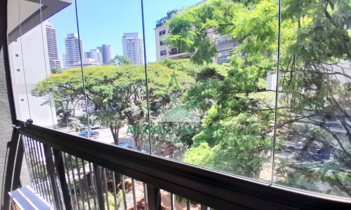 Sala comercial dupla para locação no Butantã | 61m² | Varandas grandes | Rua Eng. Bianor