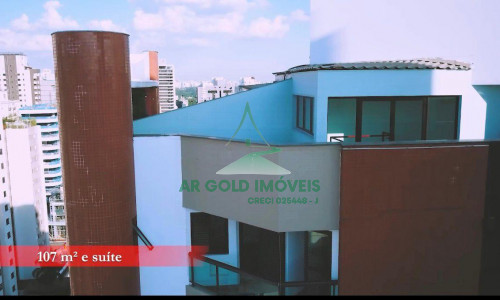 Cobertura duplex à venda em localização nobre | 107m² | Suíte | Terraço | Lazer completo | 2 vagas