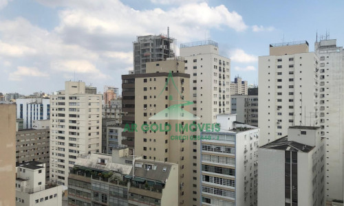 Apartamento alto padrão à venda em Santa Cecília | 3 dormitórios | 170m² | Andar alto | Vista livre