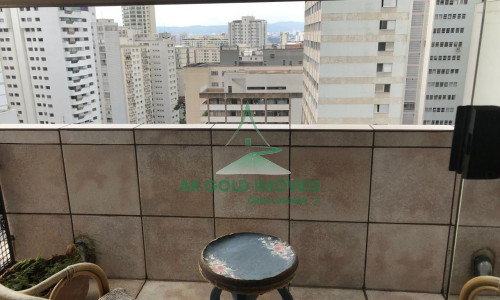 Apartamento alto padrão à venda em Santa Cecília | 3 dormitórios | 170m² | Andar alto | Vista livre