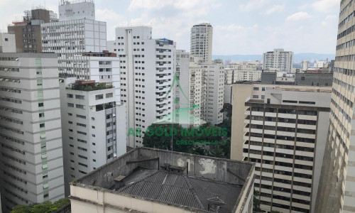 Apartamento alto padrão à venda em Santa Cecília | 3 dormitórios | 170m² | Andar alto | Vista livre