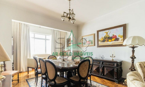 Apartamento à venda em Higienópolis | 3 dormitórios | 178m² | Andar alto | Próx. Metrô | 1 vaga