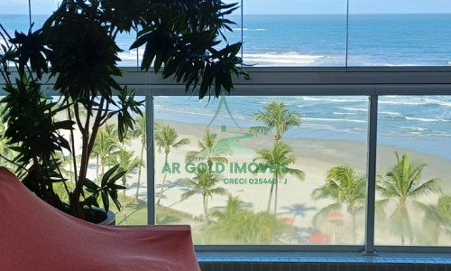 Cobertura à venda na Riviera | 5 suítes | Piscina privativa | Pé na areia