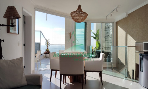 Cobertura à venda na Riviera | 5 suítes | Piscina privativa | Pé na areia