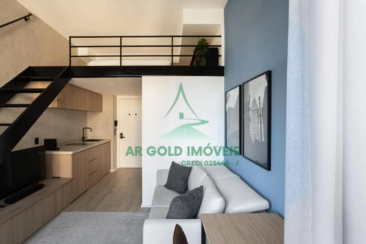 Studio à venda em Pinheiros | 33m² | Mobiliado | Andar alto | Ideal para renda
