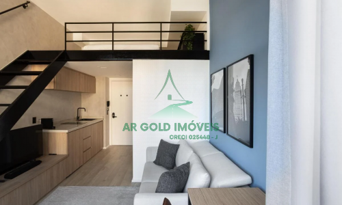 Studio à venda em Pinheiros | 33m² | Mobiliado | Andar alto | Ideal para renda