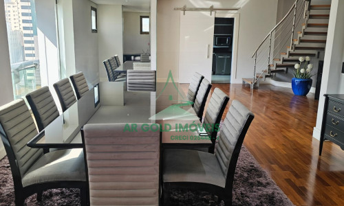 Apartamento duplex à venda no Jardim Paulista | 3 dormitórios | 2 pavimentos | Alto padrão