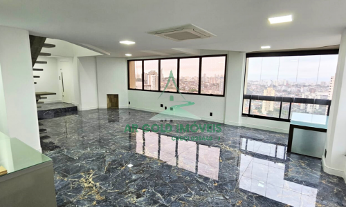 Apartamento duplex à venda em Perdizes | 210m² | 3 suítes | 3 vagas | Alto padrão