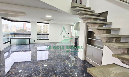 Apartamento duplex à venda em Perdizes | 210m² | 3 suítes | 3 vagas | Alto padrão