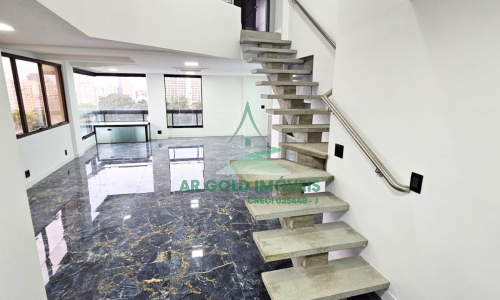 Apartamento duplex à venda em Perdizes | 210m² | 3 suítes | 3 vagas | Alto padrão