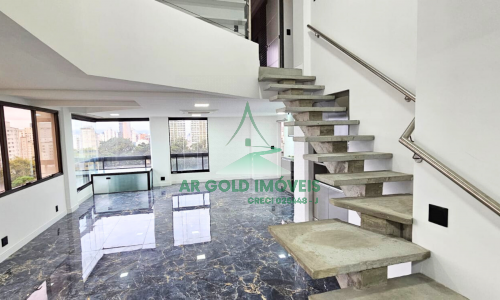 Apartamento duplex à venda em Perdizes | 210m² | 3 suítes | 3 vagas | Alto padrão