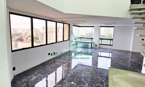 Apartamento duplex à venda em Perdizes | 210m² | 3 suítes | 3 vagas | Alto padrão