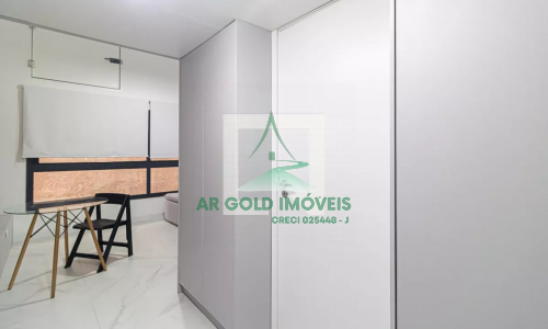 Studio à venda em Perdizes | 33m² | Mobiliado | Mezanino | Pronto para morar