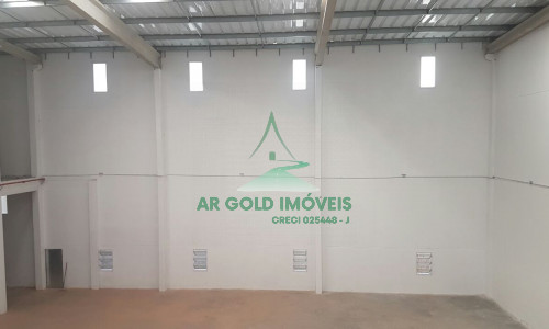 Galpão para locação em Vargem Grande Paulista | 1.000m² | Pé-direito 13,5m | Condomínio fechado