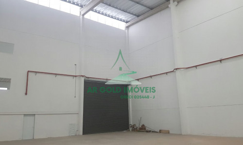 Galpão para locação em Vargem Grande Paulista | 1.000m² | Pé-direito 13,5m | Condomínio fechado