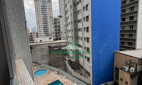 Apartamento à venda na Consolação | 81m² | 2 dorms + serviço | 1 vaga | Lazer