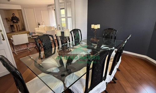 Apartamento para locação no Edifício Villa D’Este | 224m² | 2 suítes | 3 vagas | Mobiliado