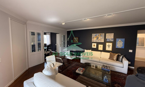 Apartamento para locação no Edifício Villa D’Este | 224m² | 2 suítes | 3 vagas | Mobiliado