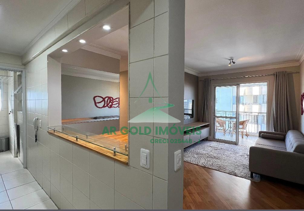 Apartamento mobiliado para locação em Pinheiros | 75m² | 2 dorms (1 suíte) | Churrasqueira | 2 vagas