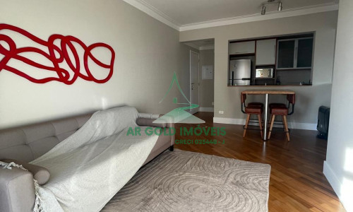 Apartamento mobiliado para locação em Pinheiros | 75m² | 2 dorms (1 suíte) | Churrasqueira | 2 vagas