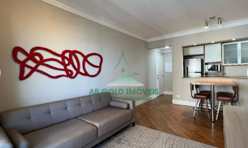 Apartamento mobiliado para locação em Pinheiros | 75m² | 2 dorms (1 suíte) | Churrasqueira | 2 vagas