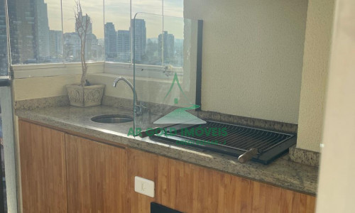 Apartamento mobiliado para locação em Pinheiros | 75m² | 2 dorms (1 suíte) | Churrasqueira | 2 vagas