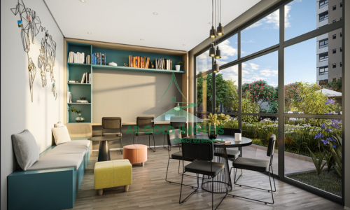 Apartamento novo à venda no Morumbi Home Resort | 60m² | 2 dorms (1 suíte) | varanda gourmet