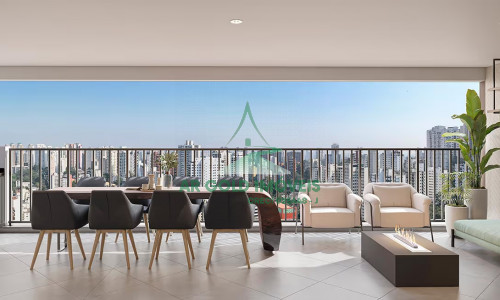 Apartamento na planta à venda no Olivier Morumbi | 141m² | 3 suítes | terraço gourmet | 3 vagas