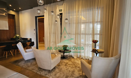 Apartamento mobiliado no Itaim Bibi | 40m² | varanda | andar alto | 1 vaga