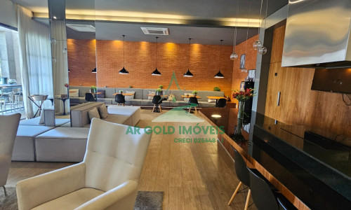 Apartamento mobiliado no Itaim Bibi | 40m² | varanda | andar alto | 1 vaga