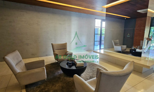 Apartamento mobiliado no Itaim Bibi | 40m² | varanda | andar alto | 1 vaga