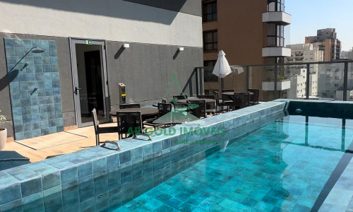 Studio novo em Perdizes com varanda | lazer completo | ao lado do metrô | 2023