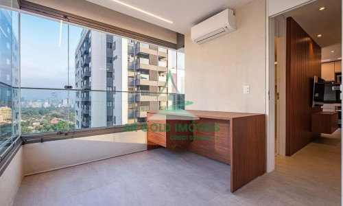 Apartamento para locação em Pinheiros | 46m² | 1 dormitório | 1 vaga | Mobiliado