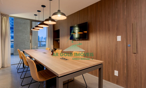 Apartamento para locação em Pinheiros | 46m² | 1 dormitório | 1 vaga | Mobiliado