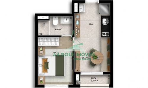 Apartamentos à venda no Alto do Ipiranga | 1 e 2 dormitórios | Lazer completo | Próximo ao metrô