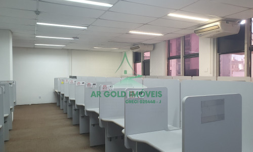Conjunto comercial para locação na República | 273m² | 9 salas | Estrutura para telemarketing