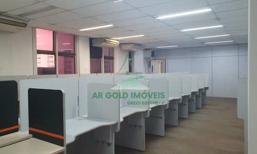 Conjunto comercial para locação na República | 273m² | 9 salas | Estrutura para telemarketing