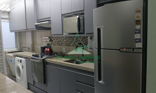 Apartamento à venda em Jandira | 47m² | 2 dormitórios | 1 vaga | Reformado