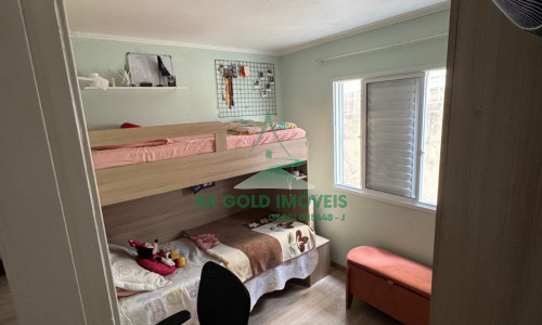 Apartamento à venda em Jandira | 47m² | 2 dormitórios | 1 vaga | Reformado