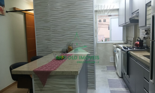 Apartamento à venda em Jandira | 47m² | 2 dormitórios | 1 vaga | Reformado