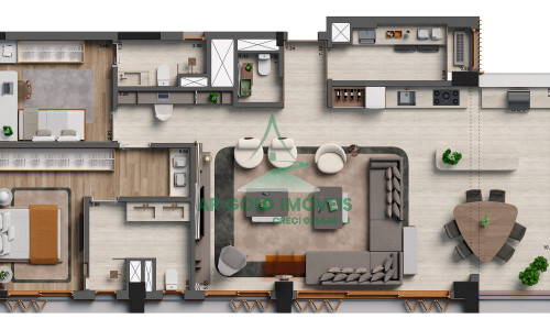 Apartamento à venda no Jardim América | 132m² | 3 suítes | 2 vagas | Alto padrão